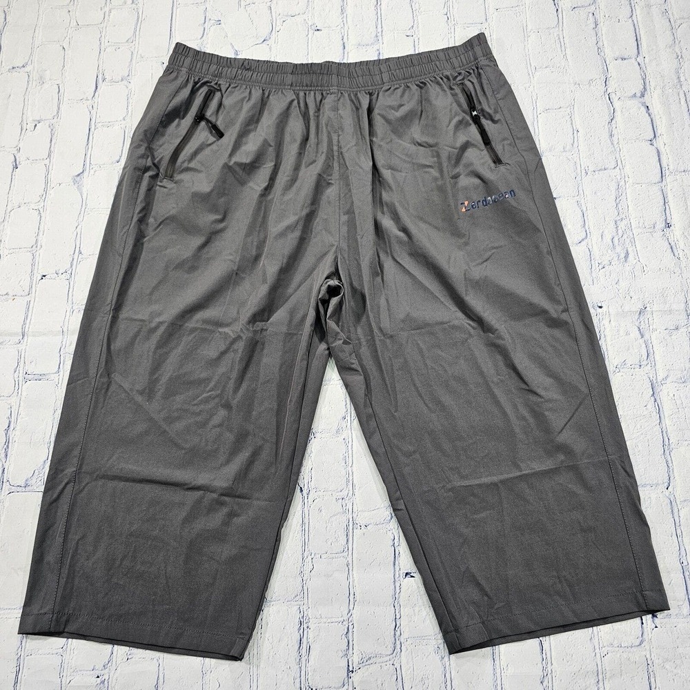 ZERDOCEAN Active Yoga Lounge Indoor Capri Walking Crop WOMENS PLUS SIZE 3X